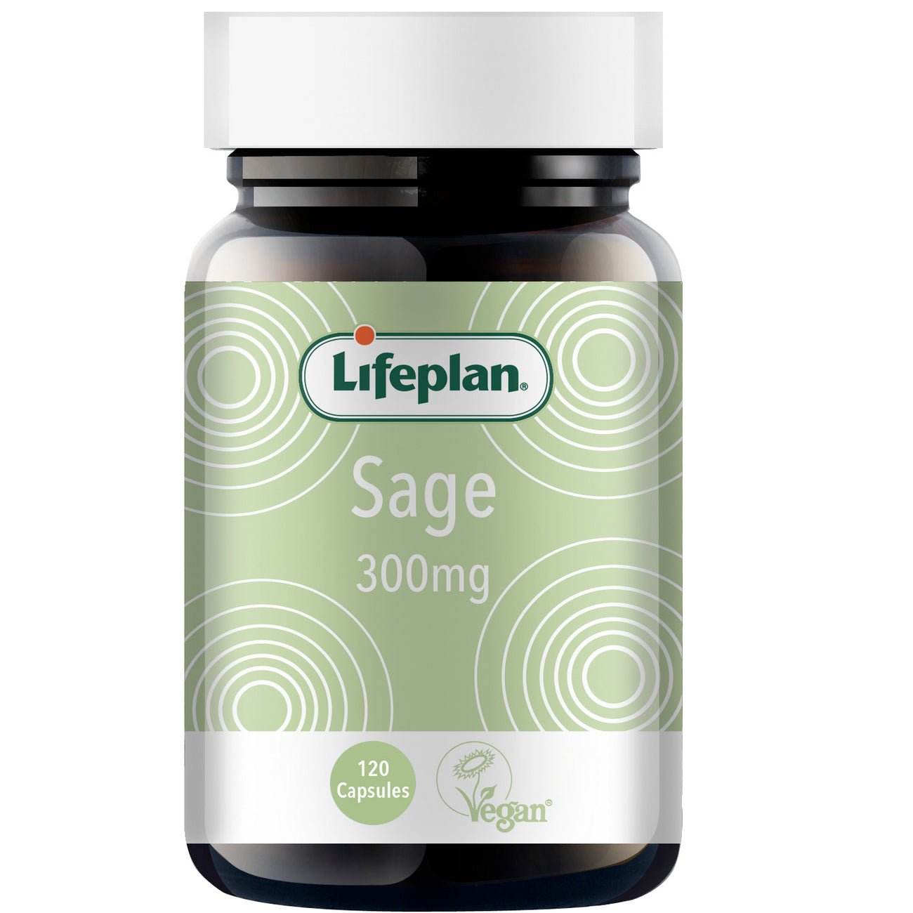 Sage 300mg 120 Capsules - Lifeplan - Botanical & Food Supplements - Eco Natural Products