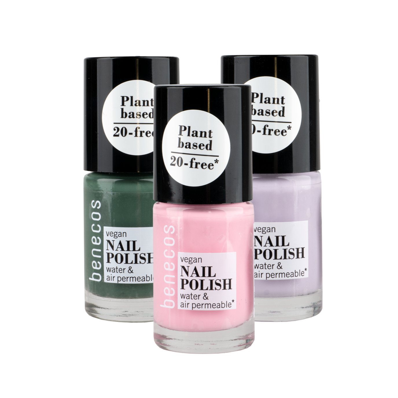 Sage Green Happy Nails - Nail Polish 5ml [BLACK FRIDAY] - Eco Natural Products - Benecos - Nail polish