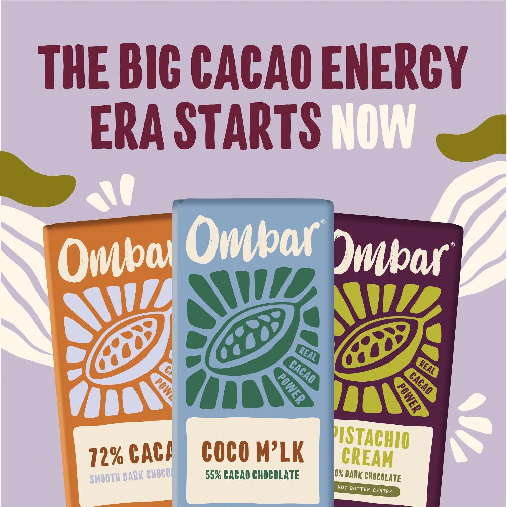 Salt & Nibs 64% Cacao Chocolate Bar 70g - Ombar - Chocolate Bar - Ombar