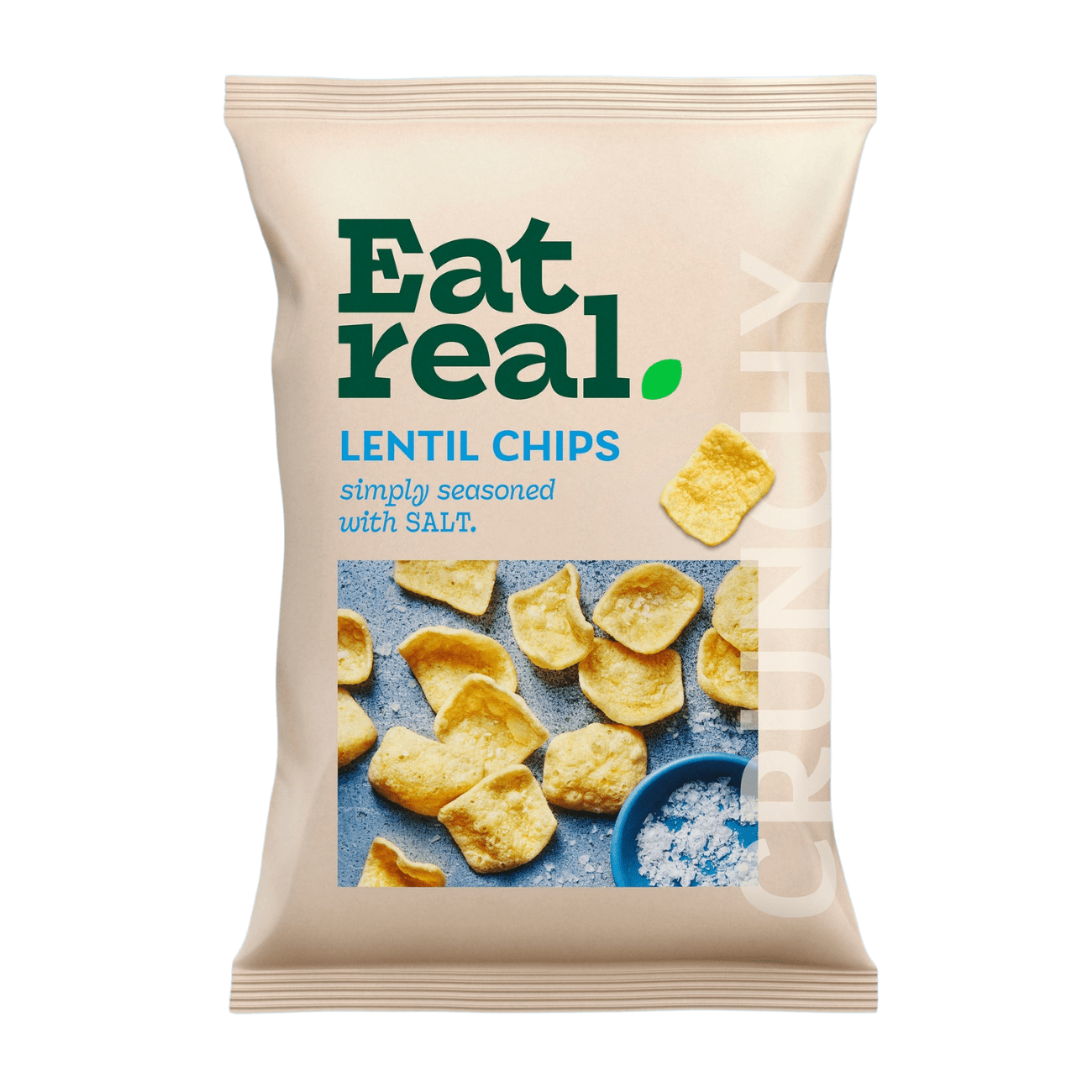Salted Lentil Chips 40g - Eat Real - Chips - Eat Real