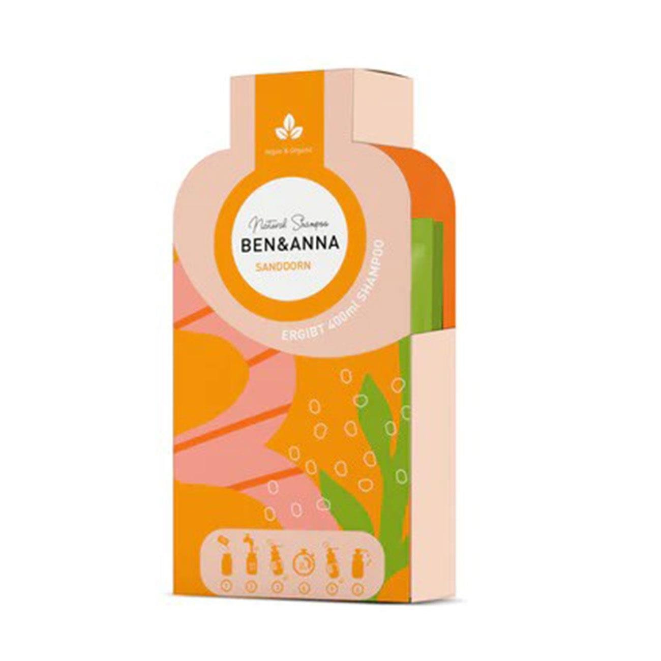 Sanddorn (Sea Buckthorn) Shampoo Flakes 2x20g - Ben & Anna - Shampoo - Eco Natural Products