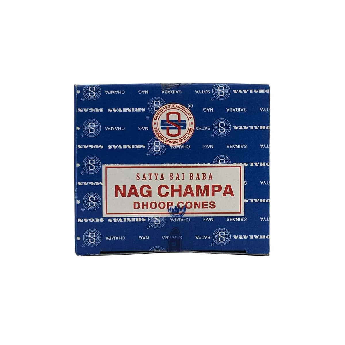 Satya Nag Champa Incense Cones 15g box - single pack