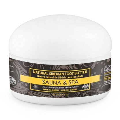 Sauna & SPA Siberian Foot Butter 120ml Active Organics - Natura Siberica - Foot Butter - Eco Natural Products