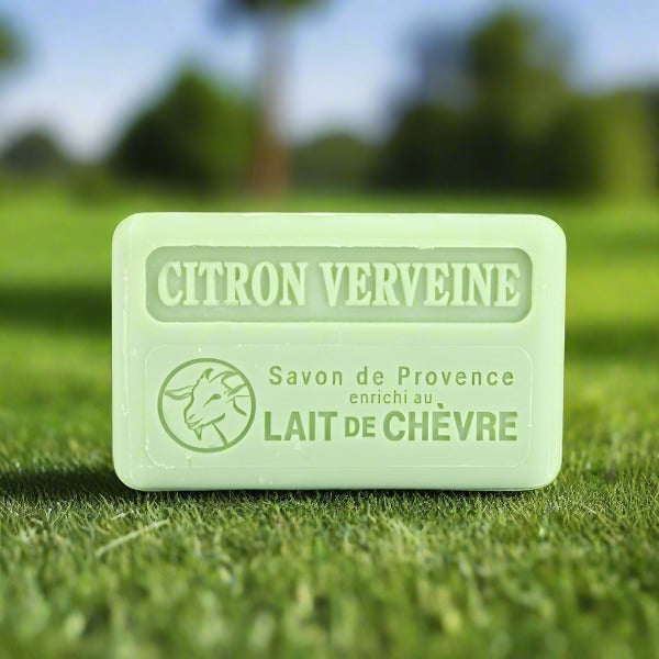 Savon de Marseille Lait de Chevre (Goat Milk) Citron Verveine 100g