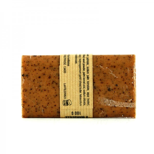 Savon de Marseille Au Marc De Cafe Exfoliant (Coffee Exfoliant) 100g back