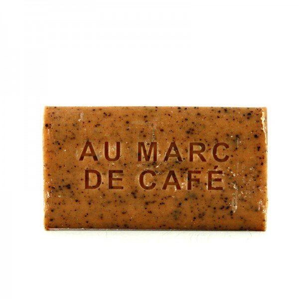 Savon de Marseille Au Marc De Cafe Exfoliant (Coffee Exfoliant) 100g - FouFour - Savon de Marseille - Bar Soap - Eco Natural Products