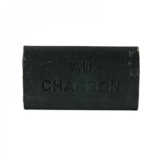 Savon de Marseille Charbon (Charcoal) Soap 100g - FouFour - Savon de Marseille - Bar Soap - Eco Natural Products