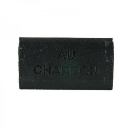 Savon de Marseille Charbon (Charcoal) Soap 100g - FouFour - Savon de Marseille - Bar Soap - Eco Natural Products