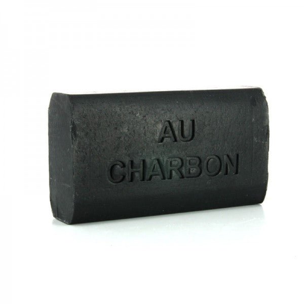 Savon de Marseille Charbon (Charcoal) Soap 100g - FouFour - Savon de Marseille - Bar Soap - Eco Natural Products