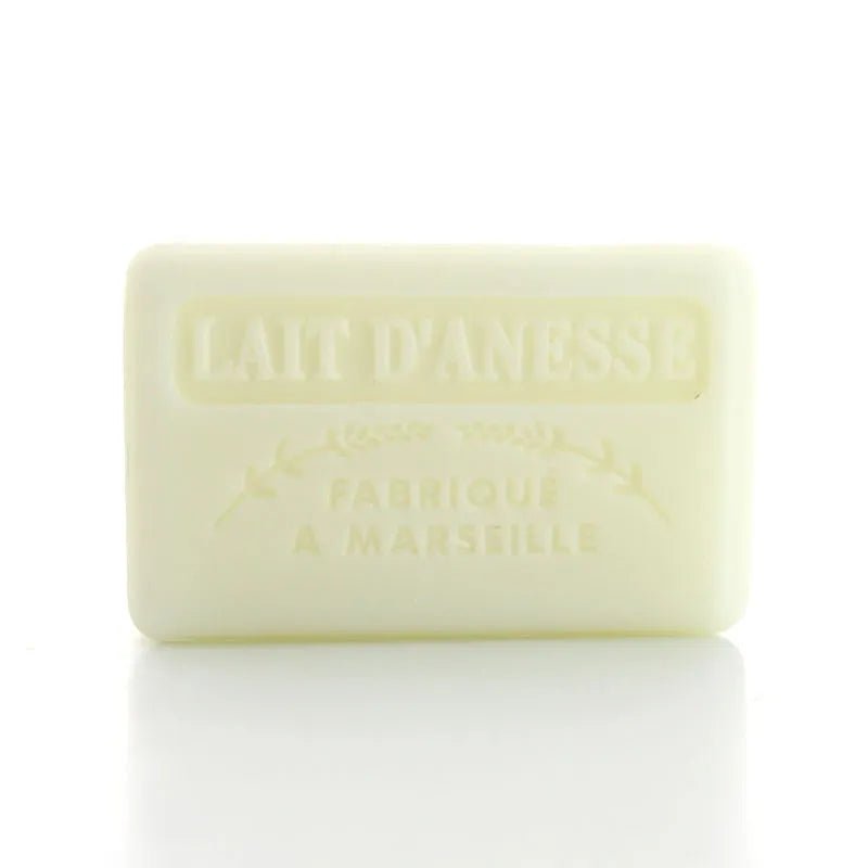 Savon de Marseille Lait d'anesse (Donkey Milk) 60g - Savons.com / Foufour Entreprise - Bar Soap - Savons.com / Foufour Entreprise