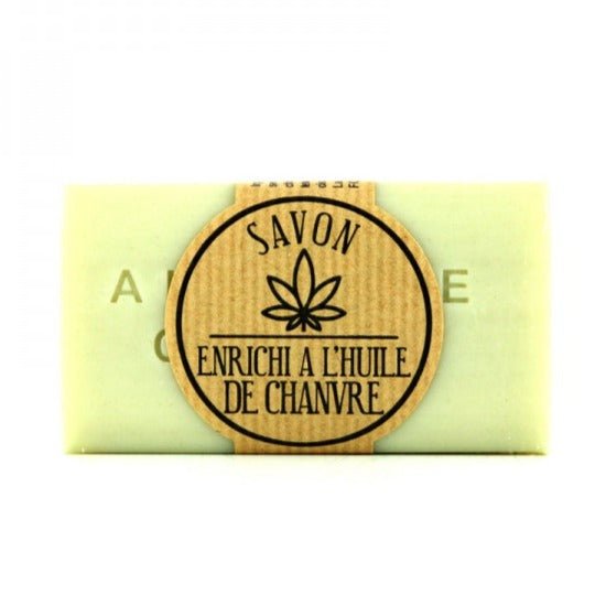 Savon de Marseille L'huile de Chanvre (Hemp Oil) 100g - FouFour - Savon de Marseille - Bar Soap - Eco Natural Products