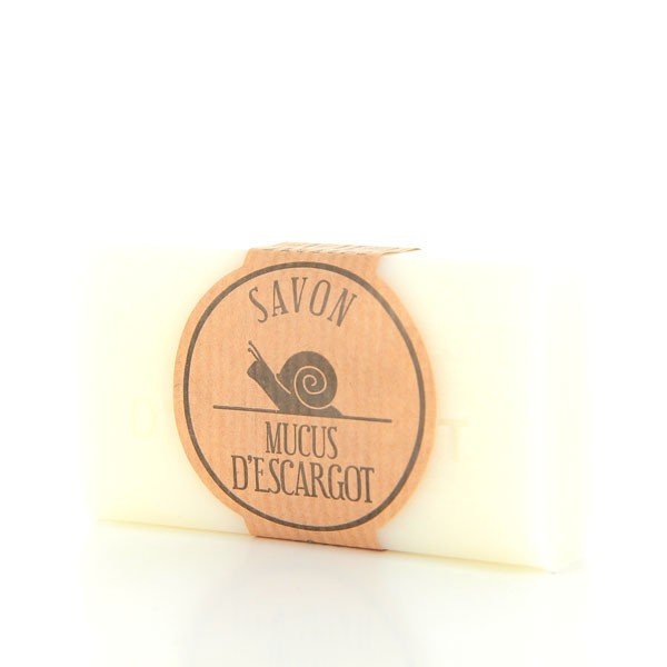 Savon de Marseille Muscus d'Escargot (Snail Slime) 100g - FouFour - Savon de Marseille - Bar Soap - Eco Natural Products