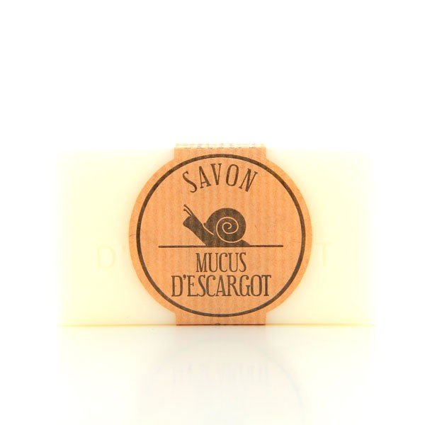 Savon de Marseille Muscus d'Escargot (Snail Slime) 100g - FouFour - Savon de Marseille - Bar Soap - Eco Natural Products