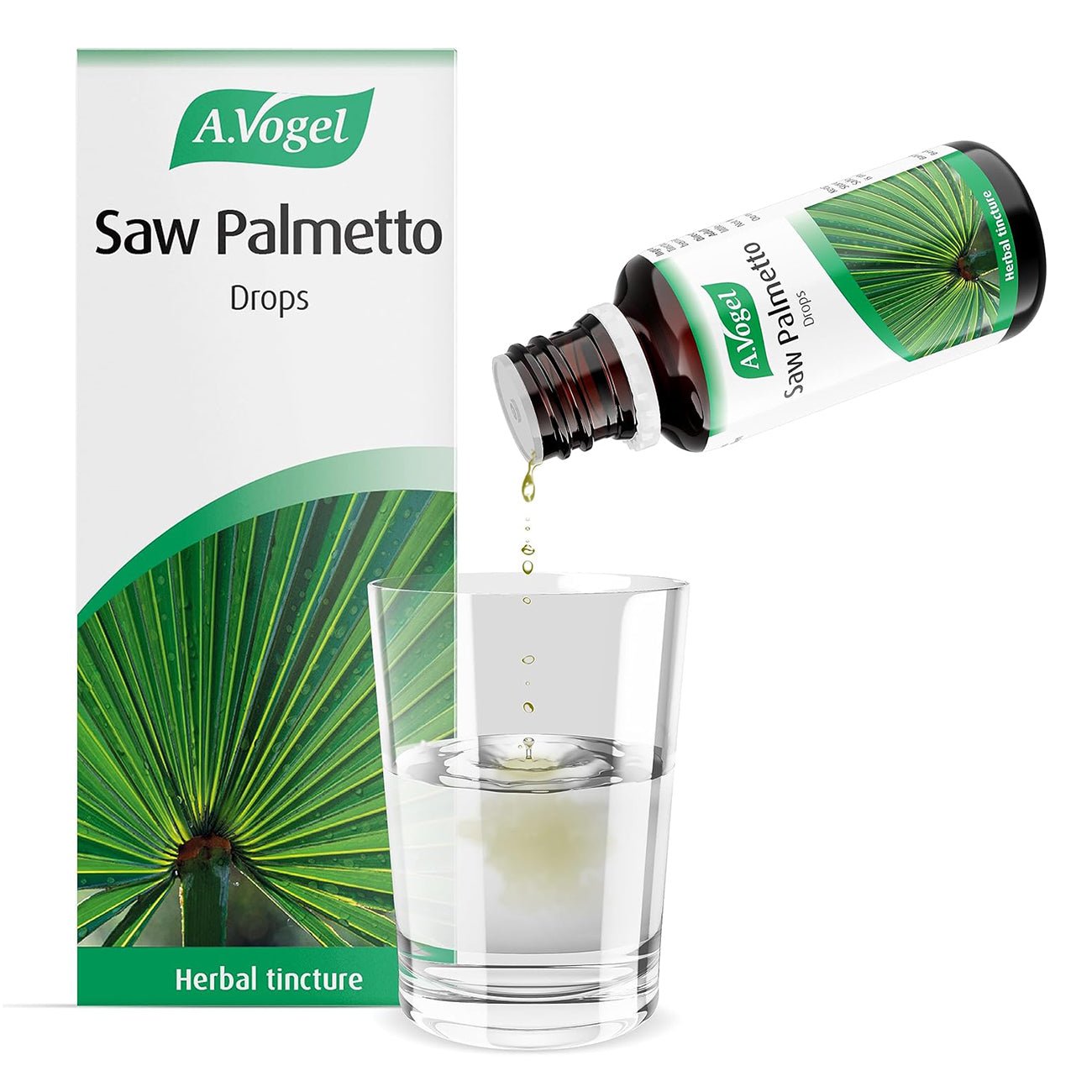 Saw Palmetto Drops Tincture 50ml [BLACK FRIDAY] - Eco Natural Products - A. Vogel - Herbal Supplement