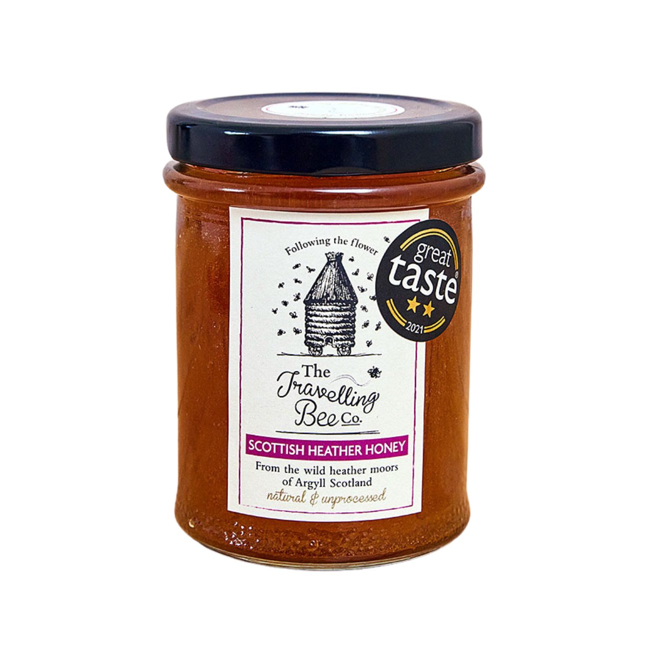 Scottish Heather Honey (Argyll, Scotland) [BLACK FRIDAY] - Eco Natural Products - Travelling bee - Honey