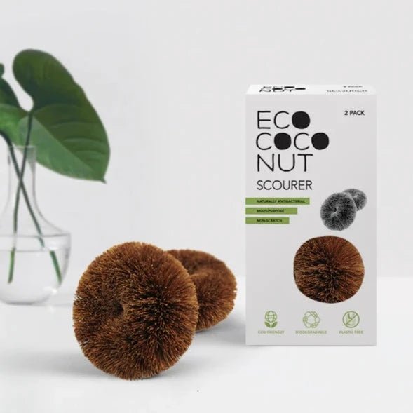 Scourers Twin Pack - Ecococonut - Scourers - Eco Natural Products