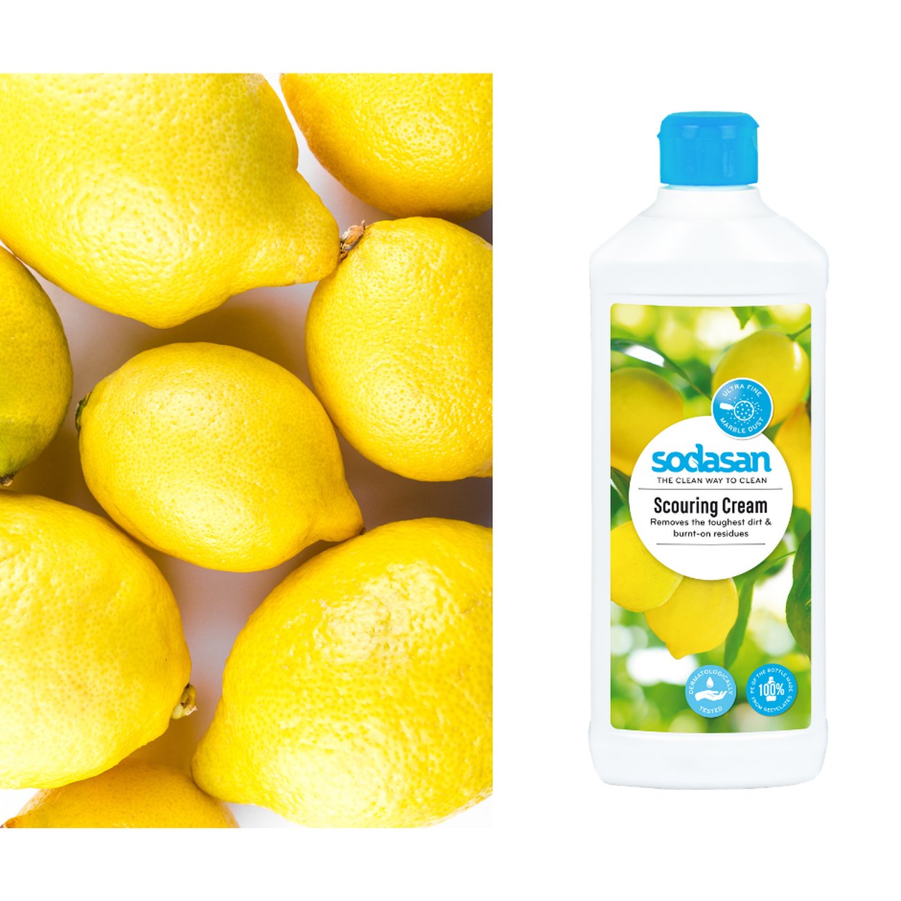 Scouring Cream 500ml - Sodasan - All Purpose Cleaner - Eco Natural Products