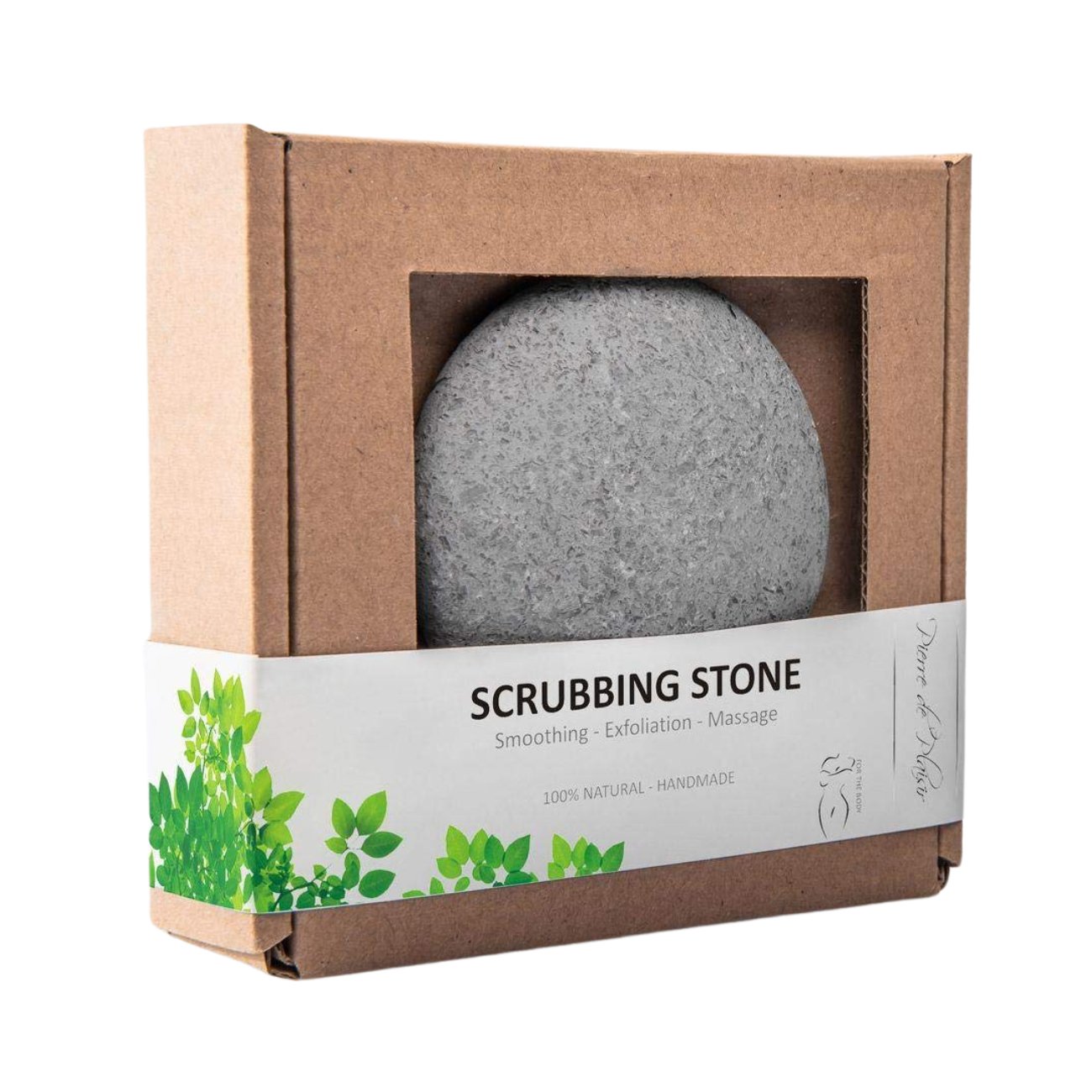 Scrubbing Stone for the Body Grey 90g - Pierre de Plaisir - Scrubbing Stone - Eco Natural Products