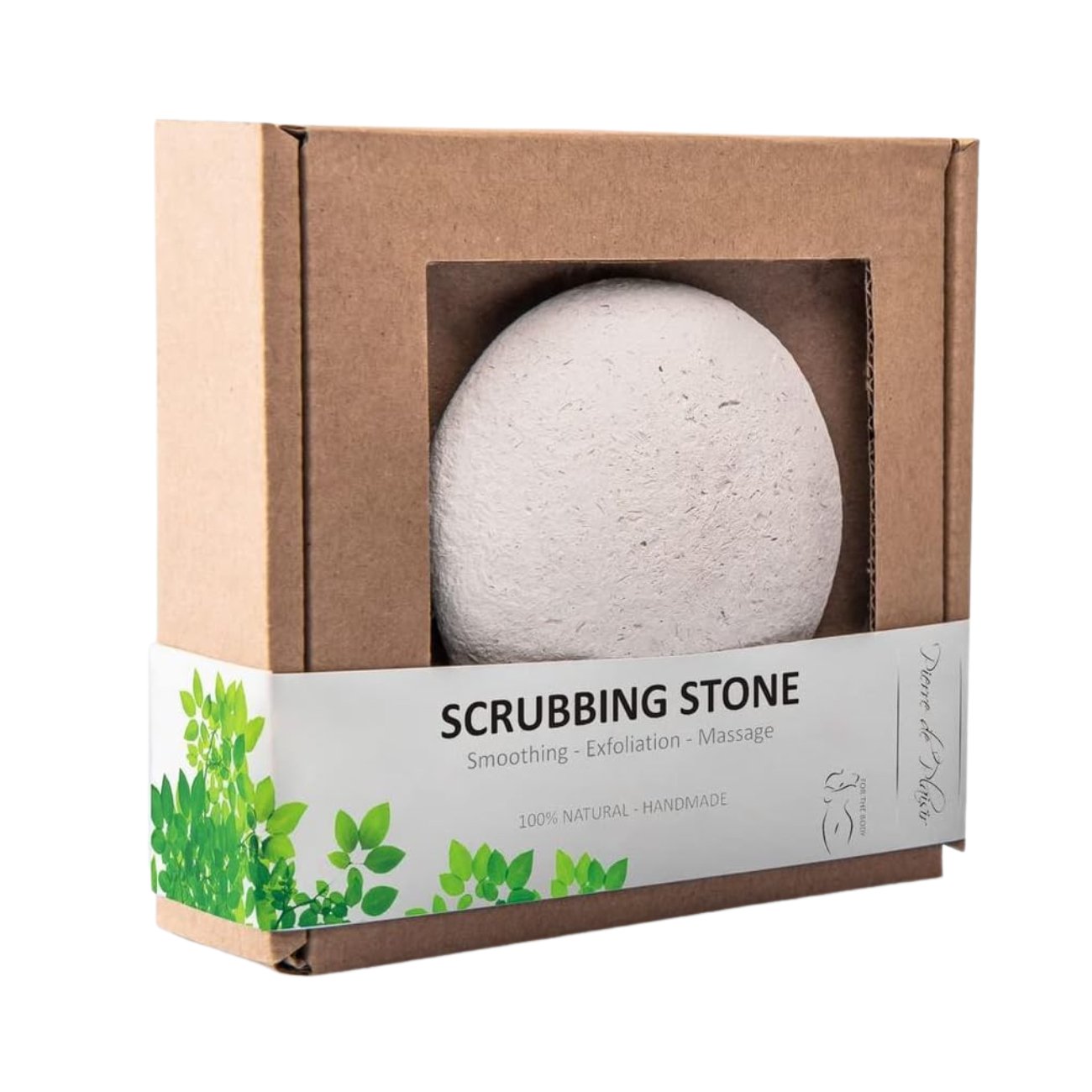 Scrubbing Stone for the Body White 90g - Pierre de Plaisir - Scrubbing Stone - Eco Natural Products