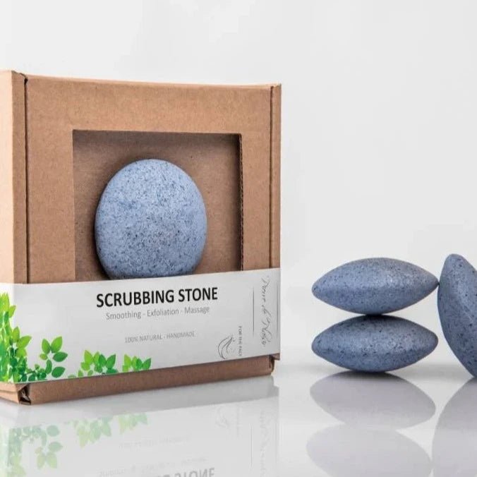 Scrubbing Stone for the Face Blue 40g - Pierre de Plaisir - Scrubbing Stone - Eco Natural Products