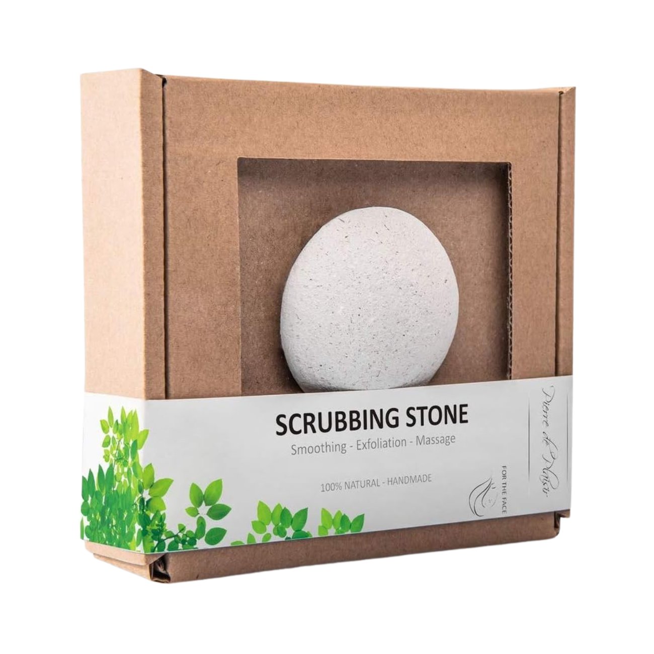 Scrubbing Stone for the Face White 40g - Pierre de Plaisir - Scrubbing Stone - Eco Natural Products