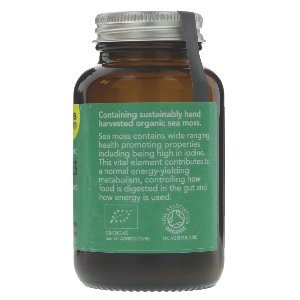 Sea Moss 60 Capsules - The Cornish Seaweed Company - Sea Vegetables - Eco Natural Products