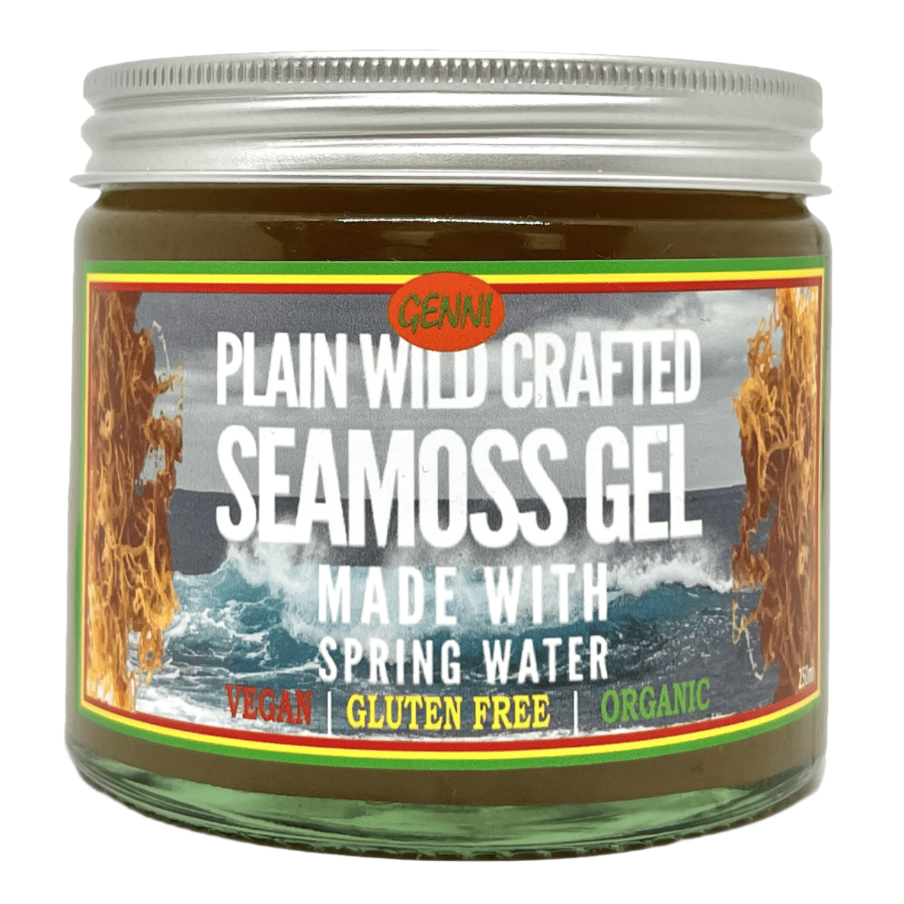 Sea Moss Gel Plain 250g - Genni - Herbal Supplements - Eco Natural Products