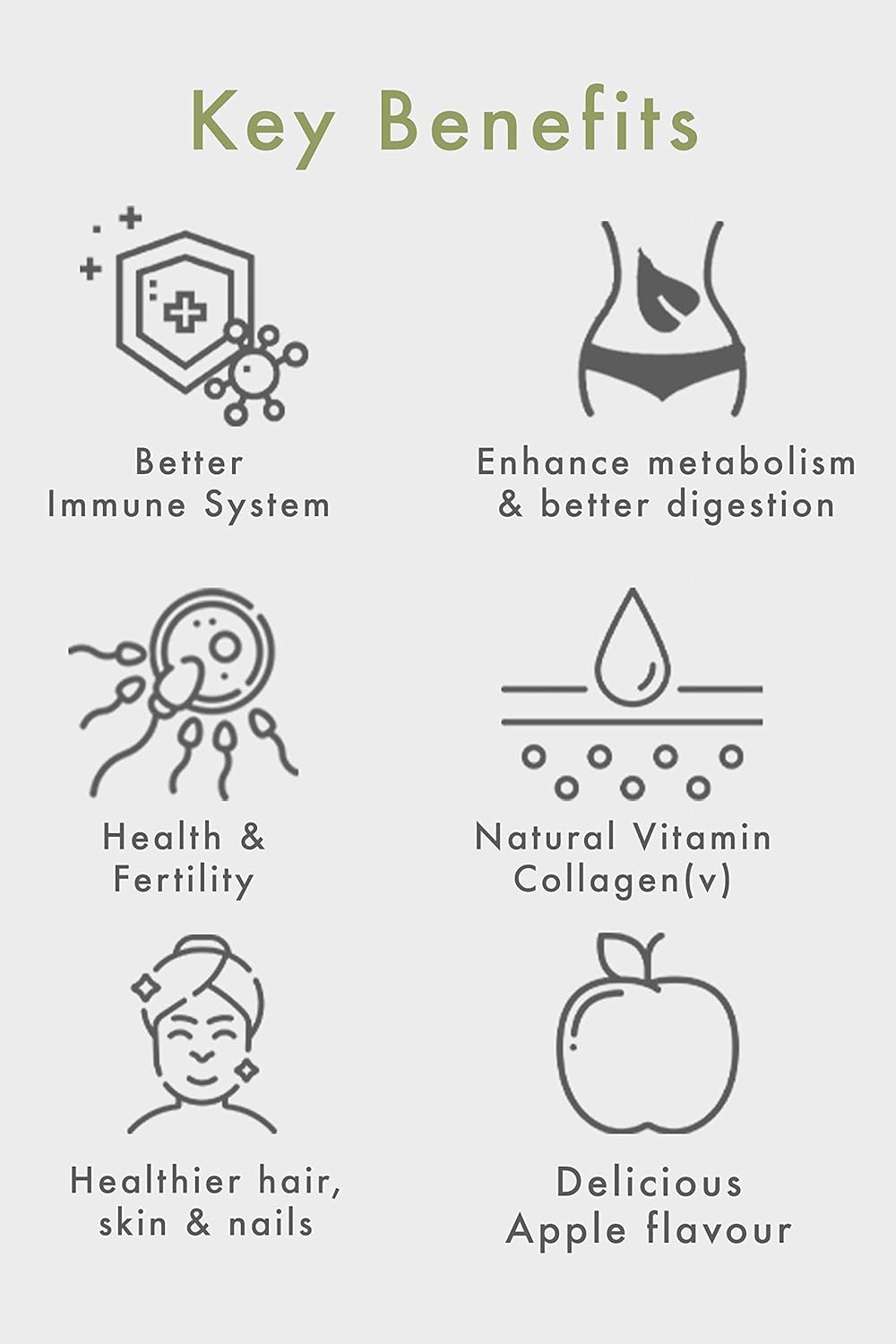 Sea Moss Vegan Gummies Bladderwrack Apple 60 Gummies - Suave Moss Lifestyle - Herbal Supplements - Eco Natural Products