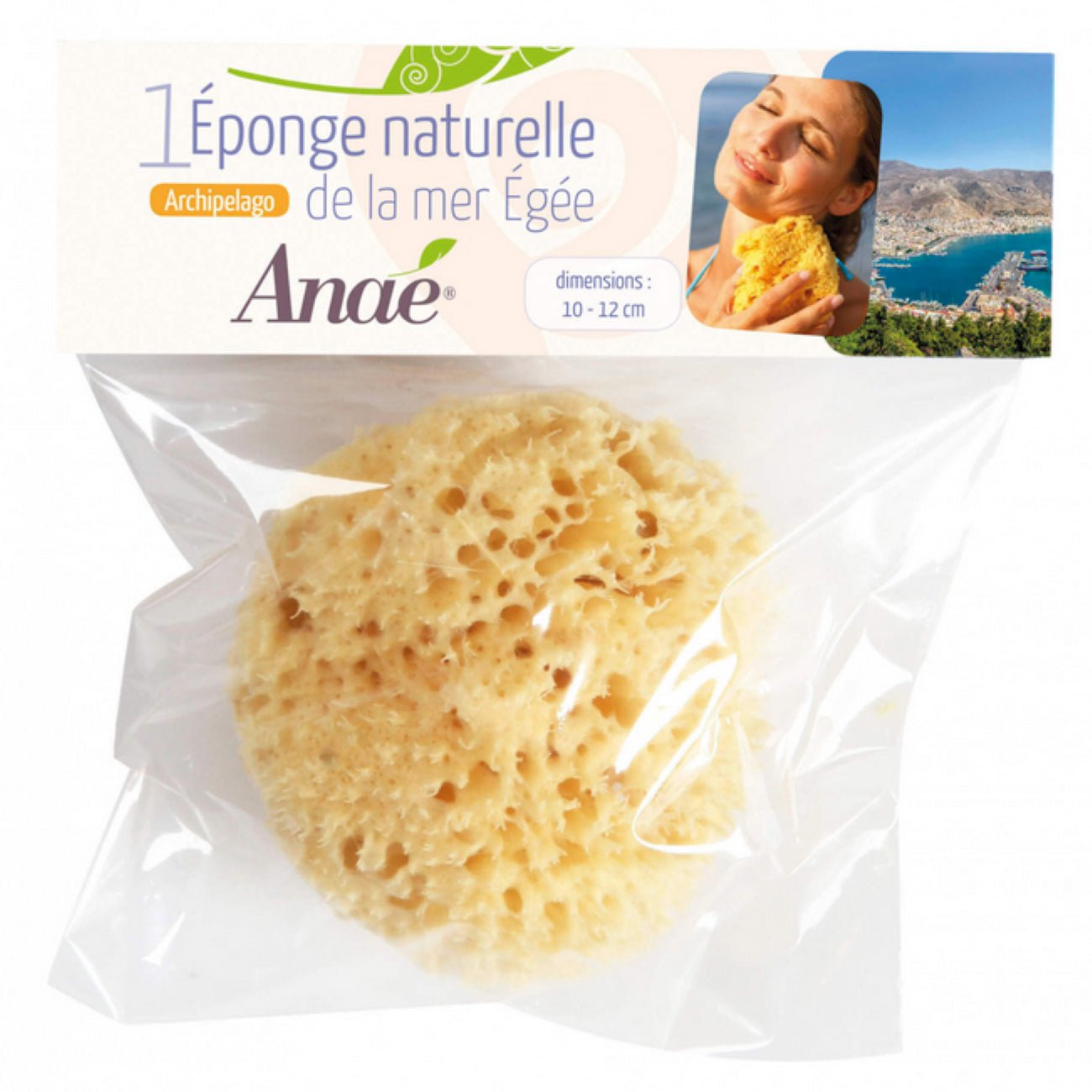 Sea Sponge 10 to 12 cm - Eco Natural Products - Anaé - Bath Sponge