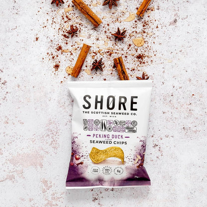 Seaweed Chips Asian Peking 25g - Shore Scottish Seaweed - Chips - Eco Natural Products