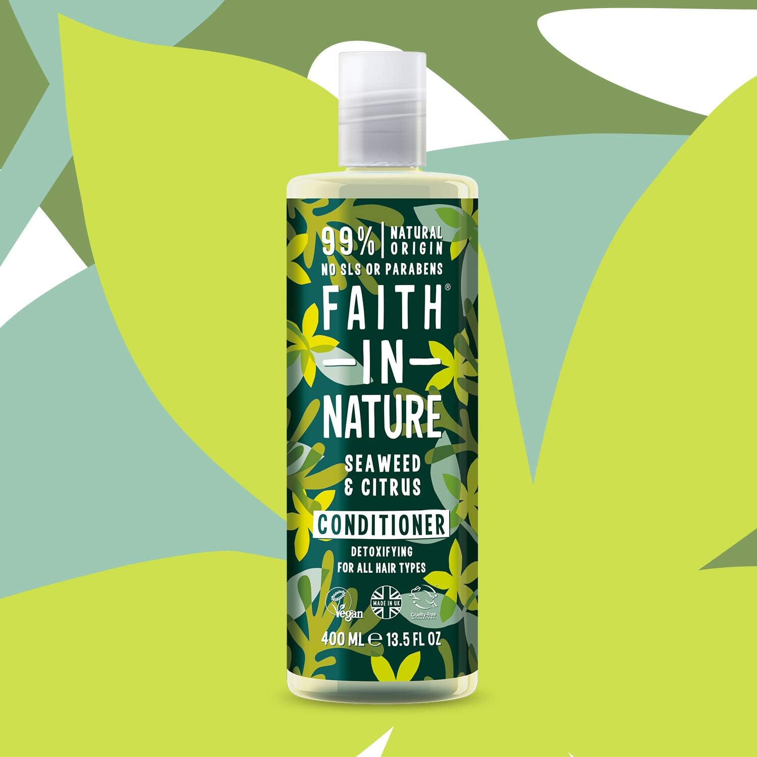 Seaweed & Citrus Conditioner 400ml - Faith in Nature - Conditioner - Eco Natural Products