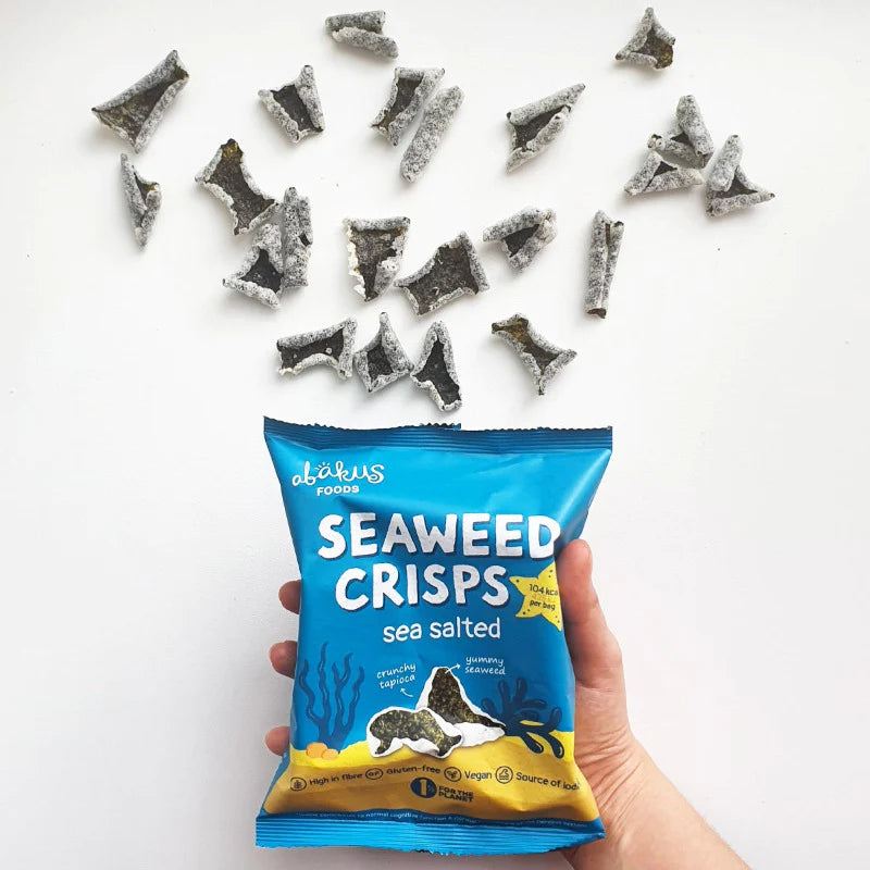 Sea Salted Seaweed Crisps 18g