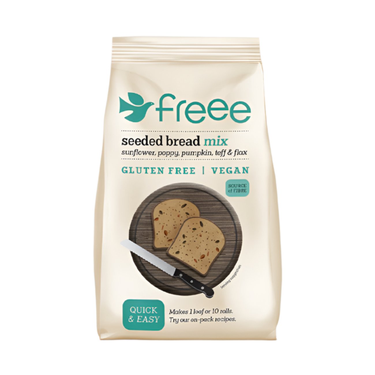 Seeded Bread Mix Gluten Free 500g BBE 07.08.2025 - Doves Farm - Baking Mixes - Doves Farm