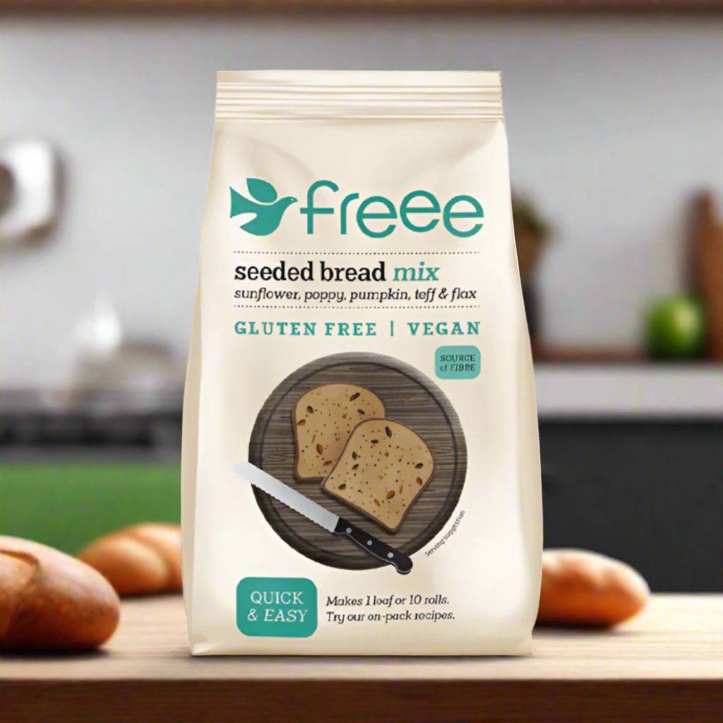 Seeded Bread Mix Gluten Free - Doves Farm - Baking Mix - Eco Natural Products