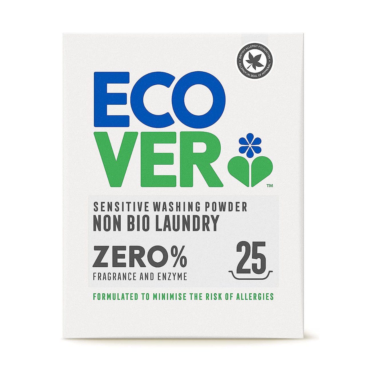 Sensitive Non - Bio Washing Powder 1.8kg [BLACK FRIDAY] - Eco Natural Products - Ecover - Washing Powder