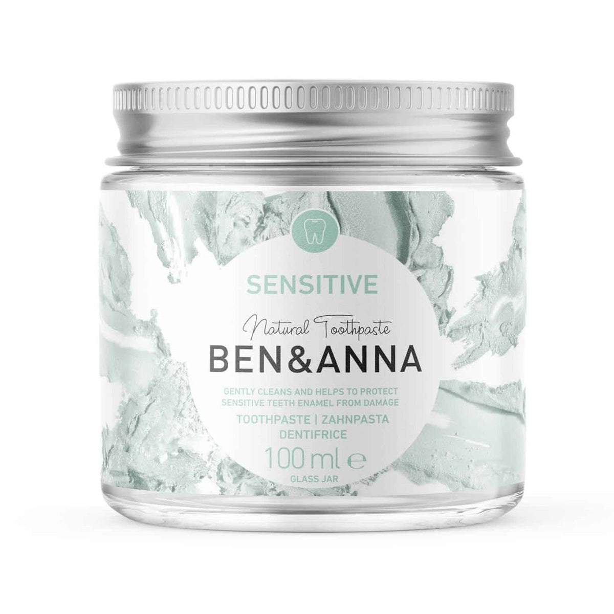 Sensitive Toothpaste 100ml - Ben & Anna - Toothpaste - Eco Natural Products