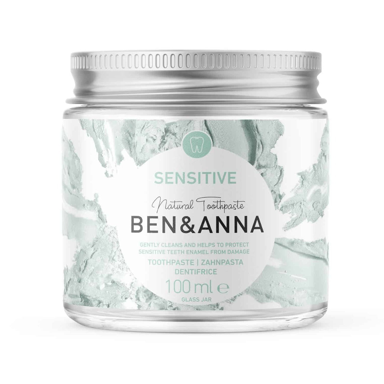 Sensitive Toothpaste 100ml - Ben & Anna - Toothpaste - Eco Natural Products