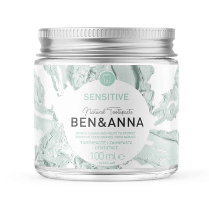 Sensitive Toothpaste 100ml - Ben & Anna - Toothpaste - Eco Natural Products