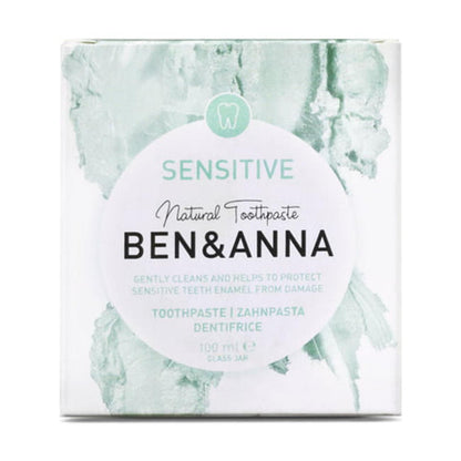 Sensitive Toothpaste 100ml - Ben & Anna - Toothpaste - Eco Natural Products