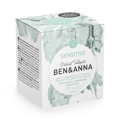 Sensitive Toothpaste 100ml - Ben & Anna - Toothpaste - Eco Natural Products