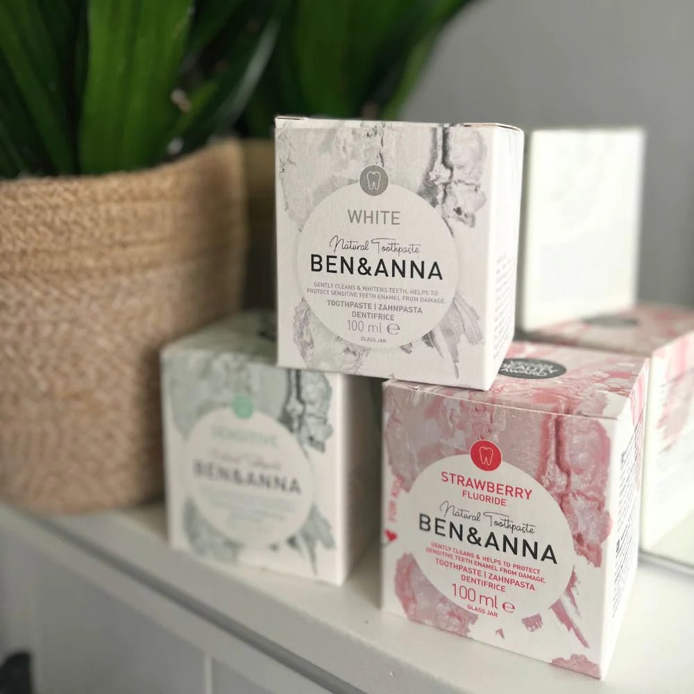 Sensitive Toothpaste 100ml - Ben & Anna - Toothpaste - Eco Natural Products
