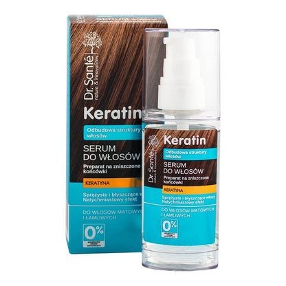 Serum Keratin for Dull & Brittle Hair 50ml - Dr. Sante - Deep Conditioning - Eco Natural Products