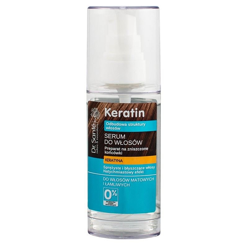 Serum Keratin for Dull & Brittle Hair 50ml - Dr. Sante - Deep Conditioning - Eco Natural Products