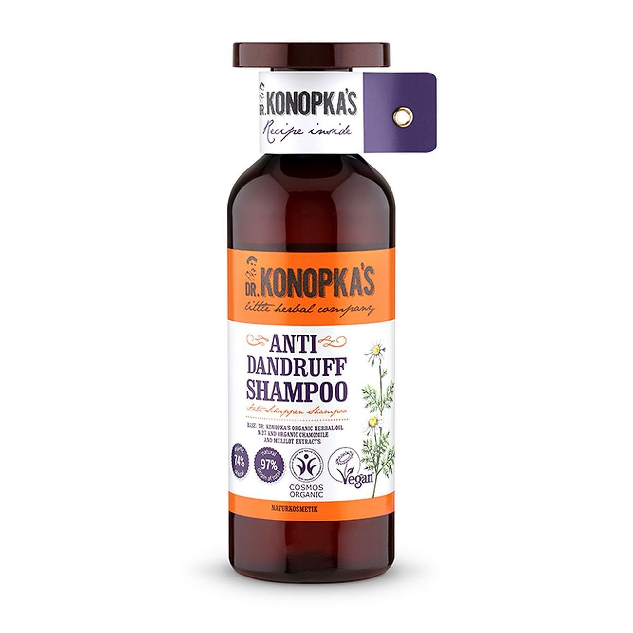Shampoo Anti Dandruff 500ml - Dr. Konopka - Shampoo - Eco Natural Products