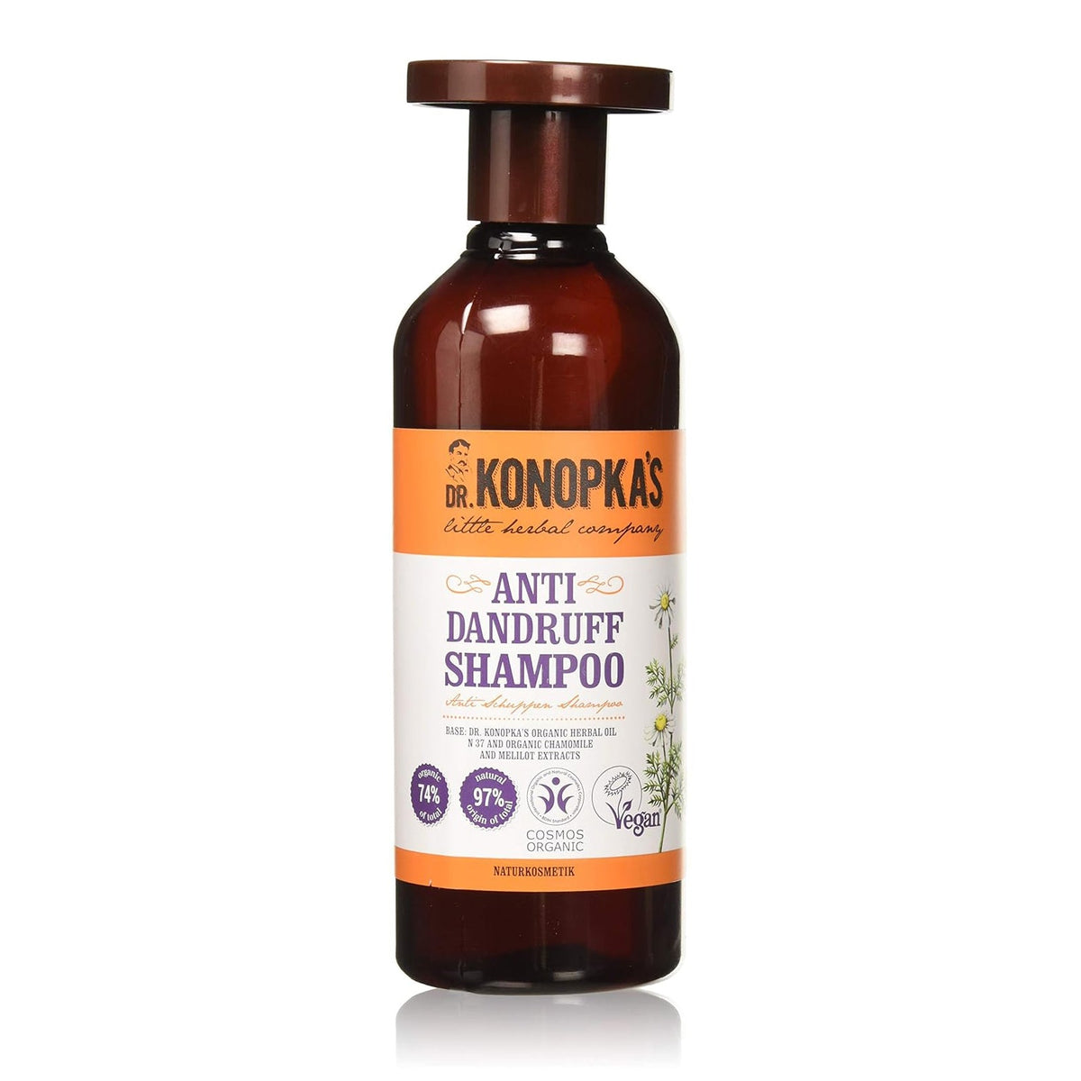 Shampoo Anti Dandruff 500ml - Dr. Konopka - Shampoo - Eco Natural Products