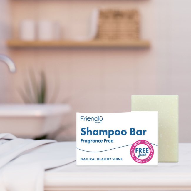 Shampoo Bar Fragrance Free 95g - Friendly Soap - Shampoo - Eco Natural Products