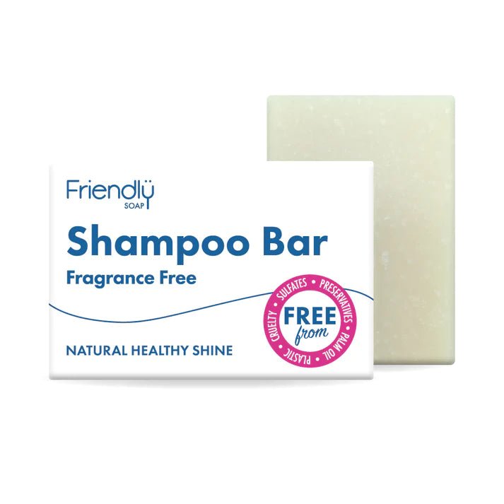 Shampoo Bar Fragrance Free 95g - Friendly Soap - Shampoo - Eco Natural Products
