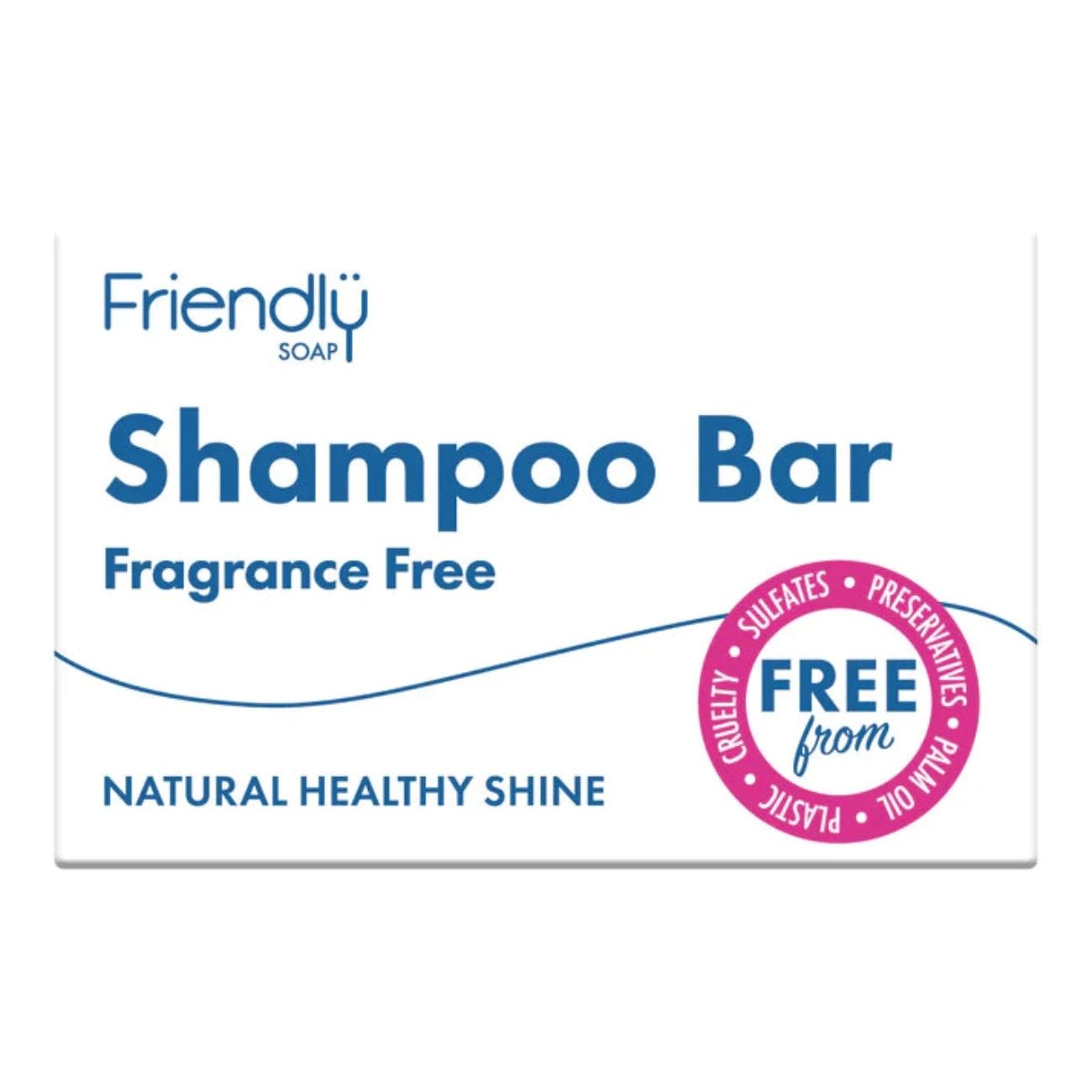 Shampoo Bar Fragrance Free 95g - Friendly Soap - Shampoo - Eco Natural Products