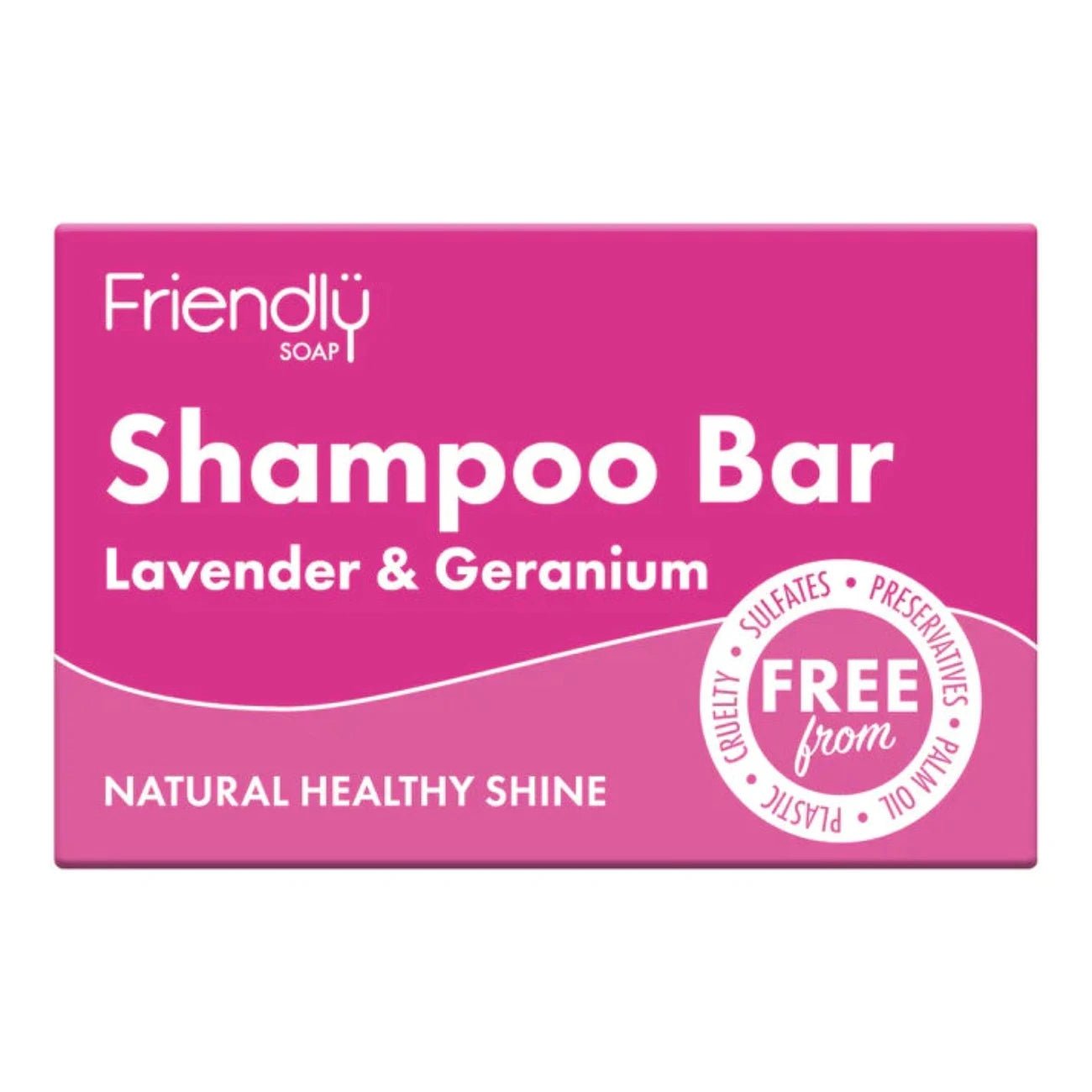 Shampoo Bar Lavender & Geranium 95g [BLACK FRIDAY] - Eco Natural Products - Friendly Soap - Shampoo