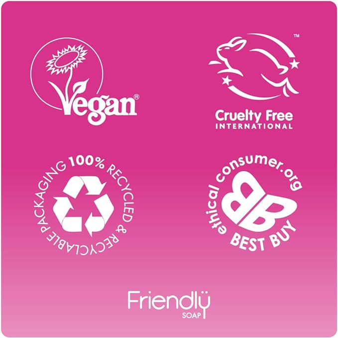 Shampoo Bar Lavender & Geranium 95g - Friendly Soap - Shampoo - Eco Natural Products